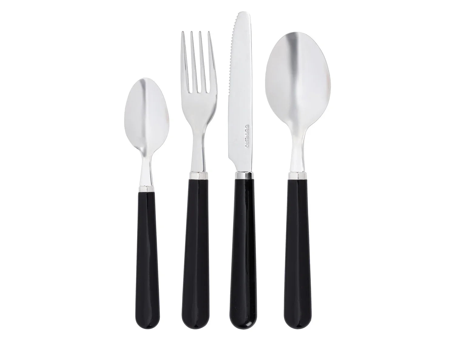 ERNESTO Set de couverts en acier inoxydable, 24 pices