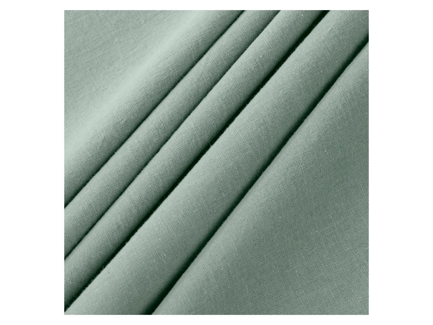 LIVARNO home Parure de lit en lin mlang, 260 x 240 cm