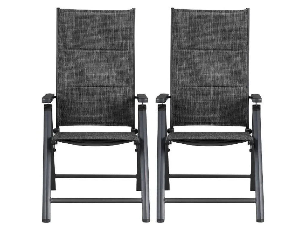LIVARNO home Table de jardin Houston + Lot de 6 fauteuils Toronto
