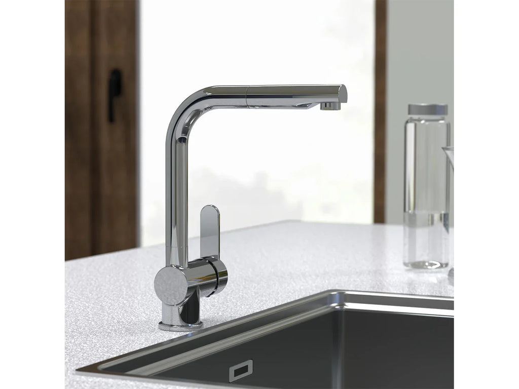 Schtte Mitigeur robinet de cuisine LONDON, avec bec extensible
