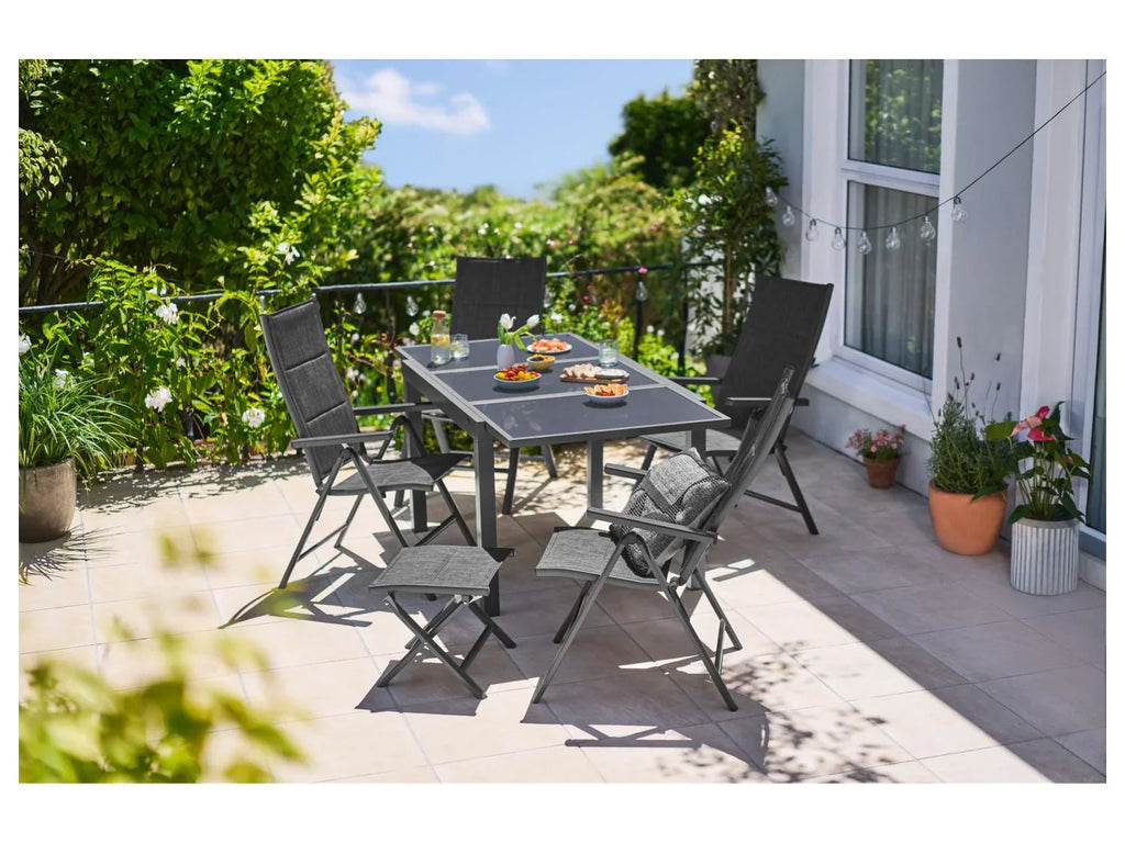 LIVARNO Lot de 2 fauteuils en aluminium Toronto