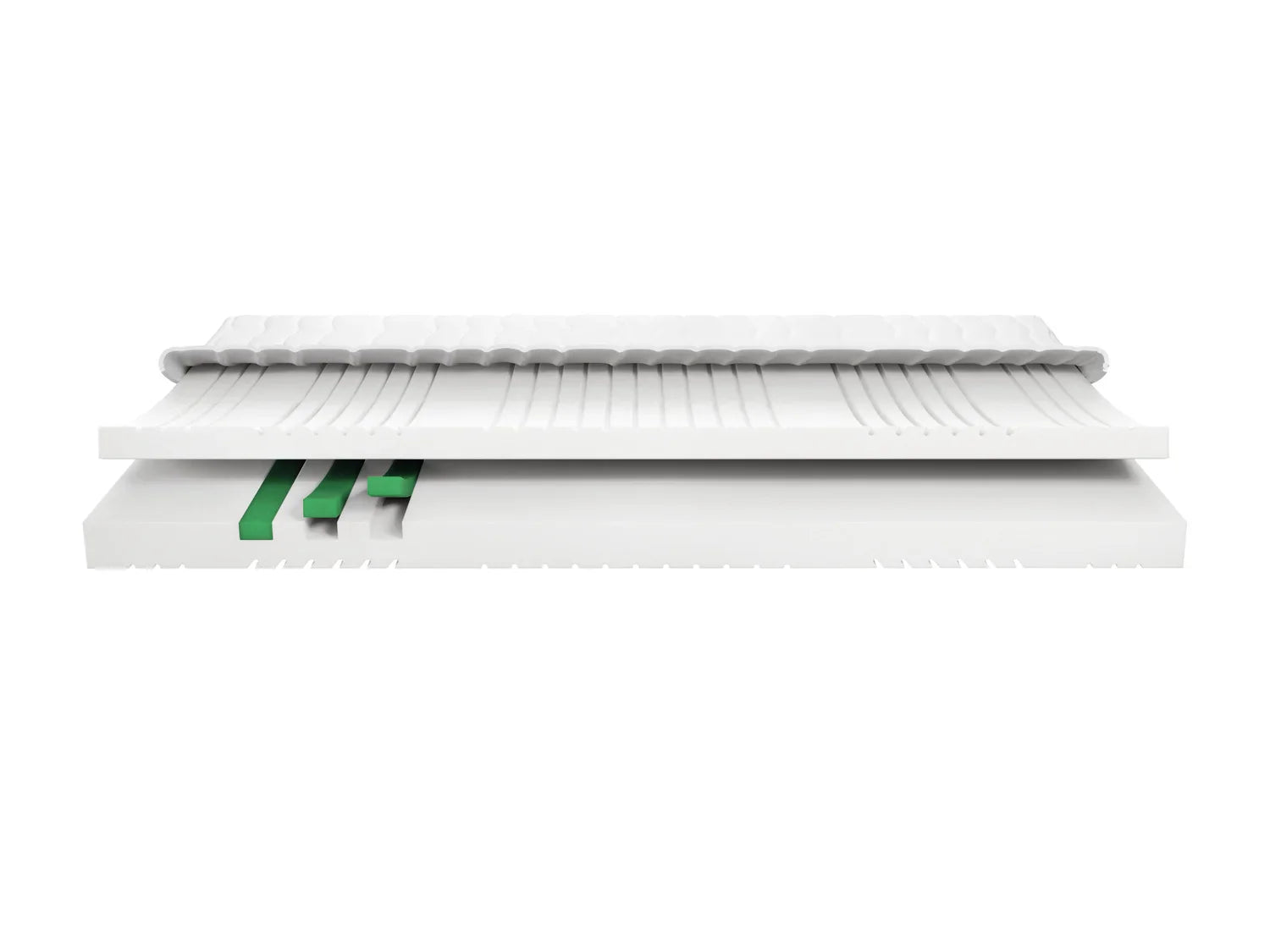 LIVARNO home Matelas en mousse froide, 7 zones, H3, 140 x 190 cm