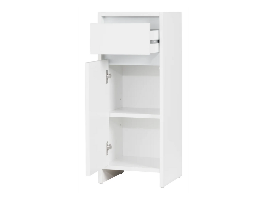 LIVARNO home Armoire latrale de salle de bains Oslo, 32 x 80 x 28 cm, blanche