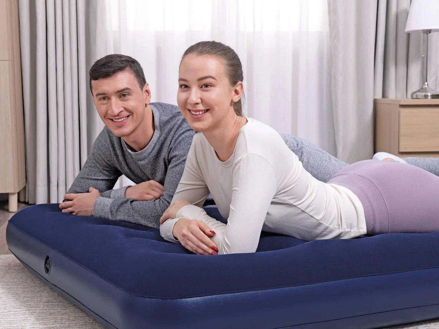 Bestway Matelas gonflable Blue Horizon Double, 191 x 137 cm