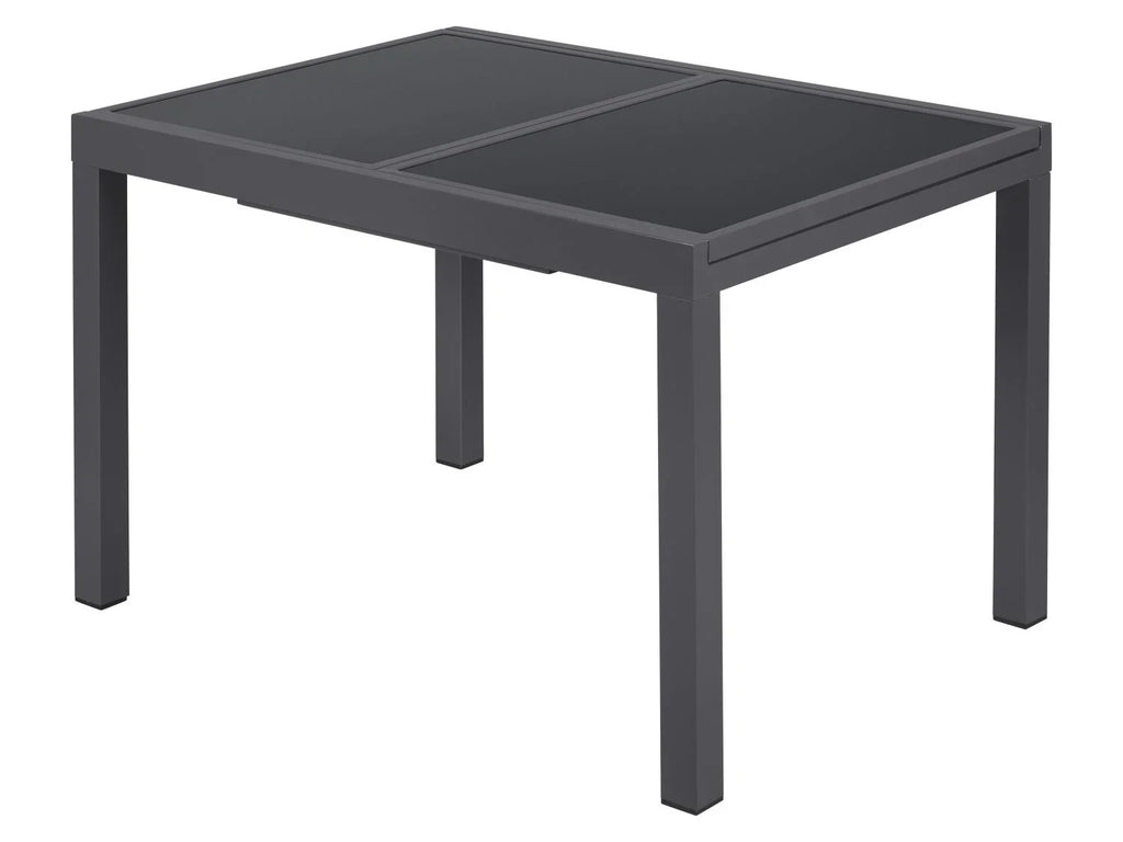 LIVARNO Table de jardin + Lot de 4 fauteuils en aluminium Houston