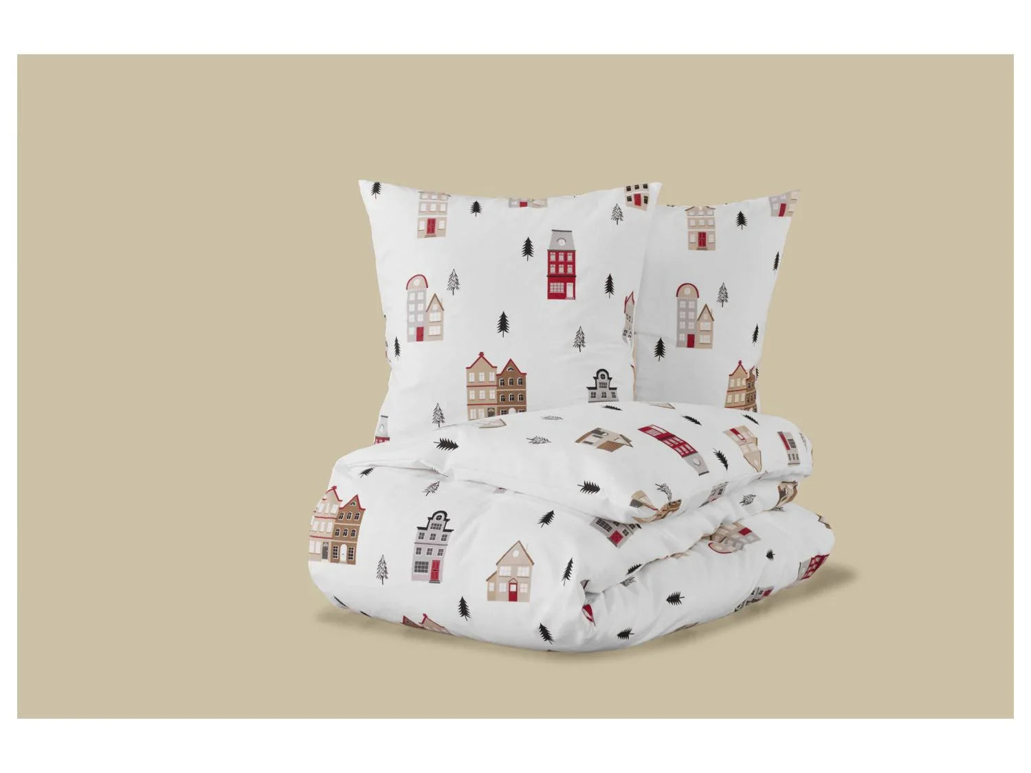 LIVARNO Parure de lit en flanelle, 260 x 240 cm