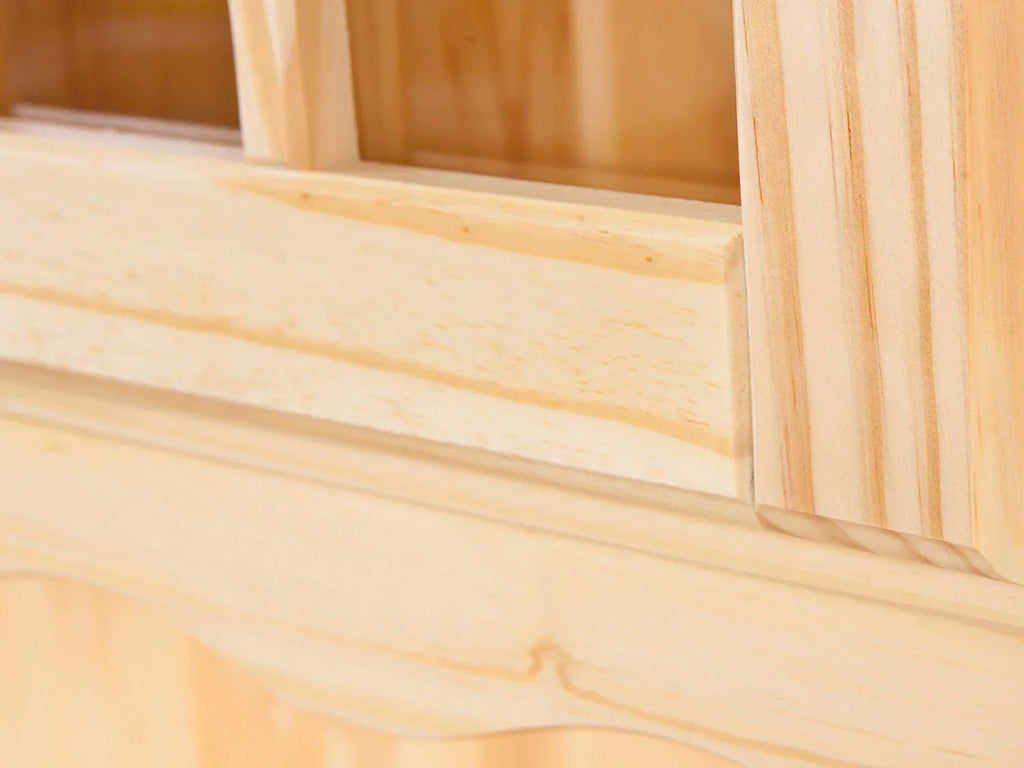 Inter Link Meuble vitrine style champtre, 2 ou 3 portes