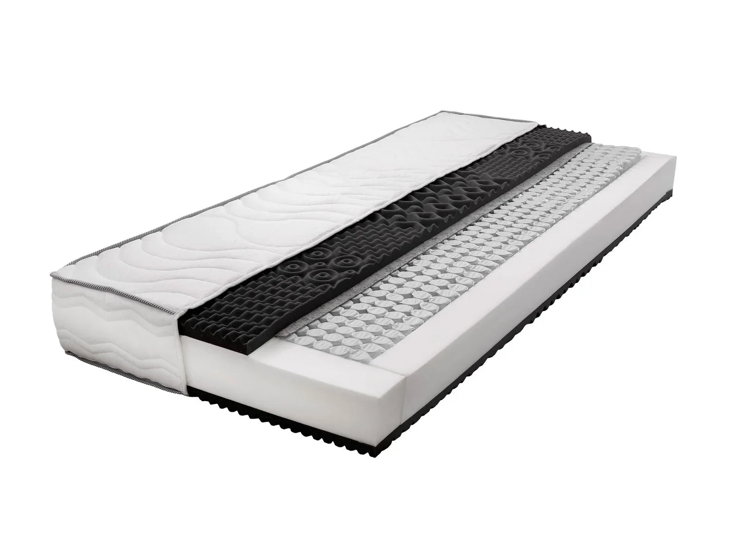 LIVARNO home Matelas  ressorts ensachs 1000-7 zones, H3, 90 x 190 cm