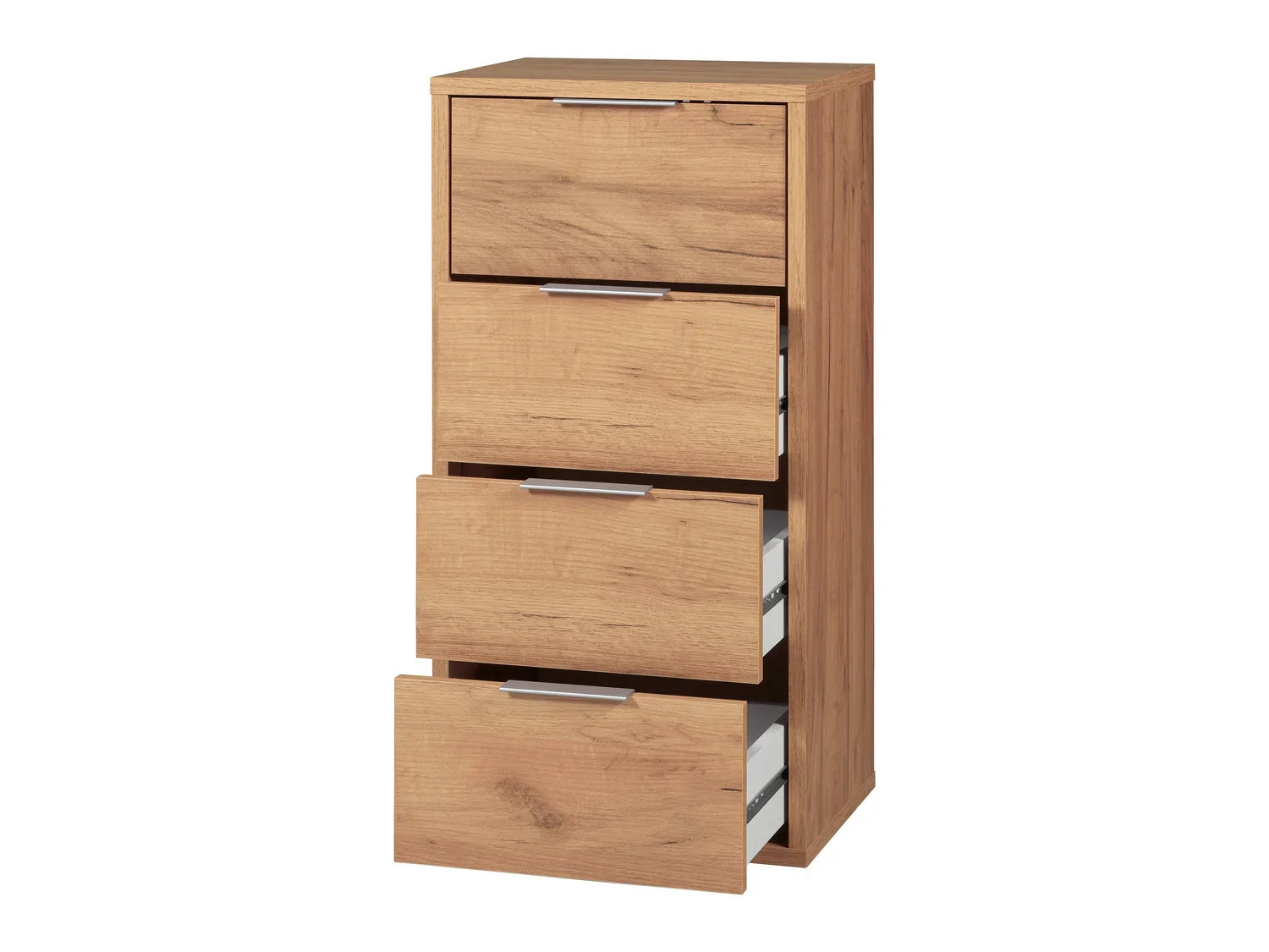 LIVARNO home Commode Verona 4 tiroirs, 40 x 80 x 35 cm, imitation chne