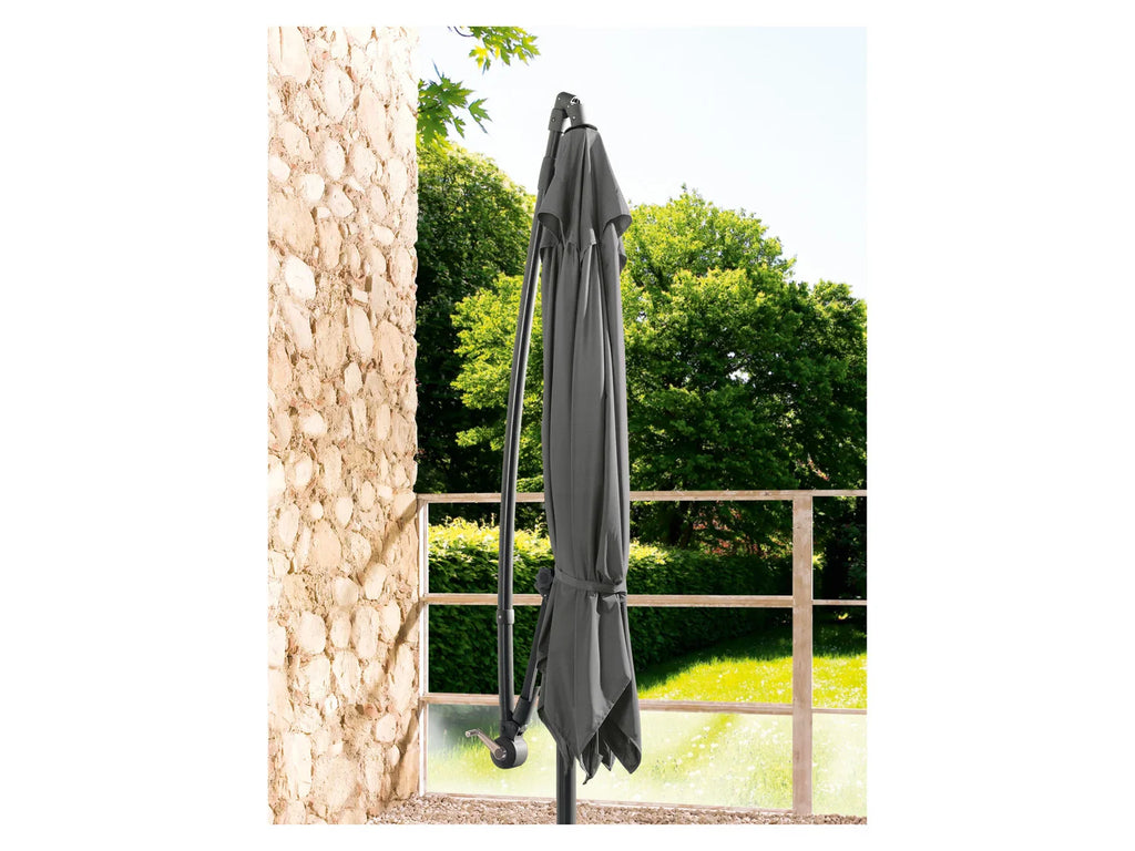 LIVARNO home Parasol dport carr 2,5 x 2,5 m, anthracite