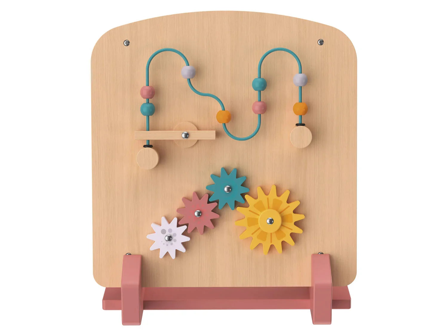 Playtive Jeu mural en bois vritable, 2 pices