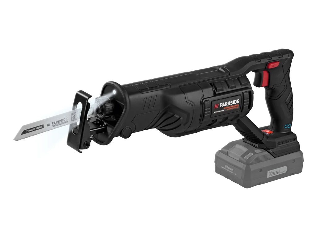 PARKSIDE PERFORMANCE Scie sabre sans fil PSSAP 2028, sans batterie ni chargeur, 20 V