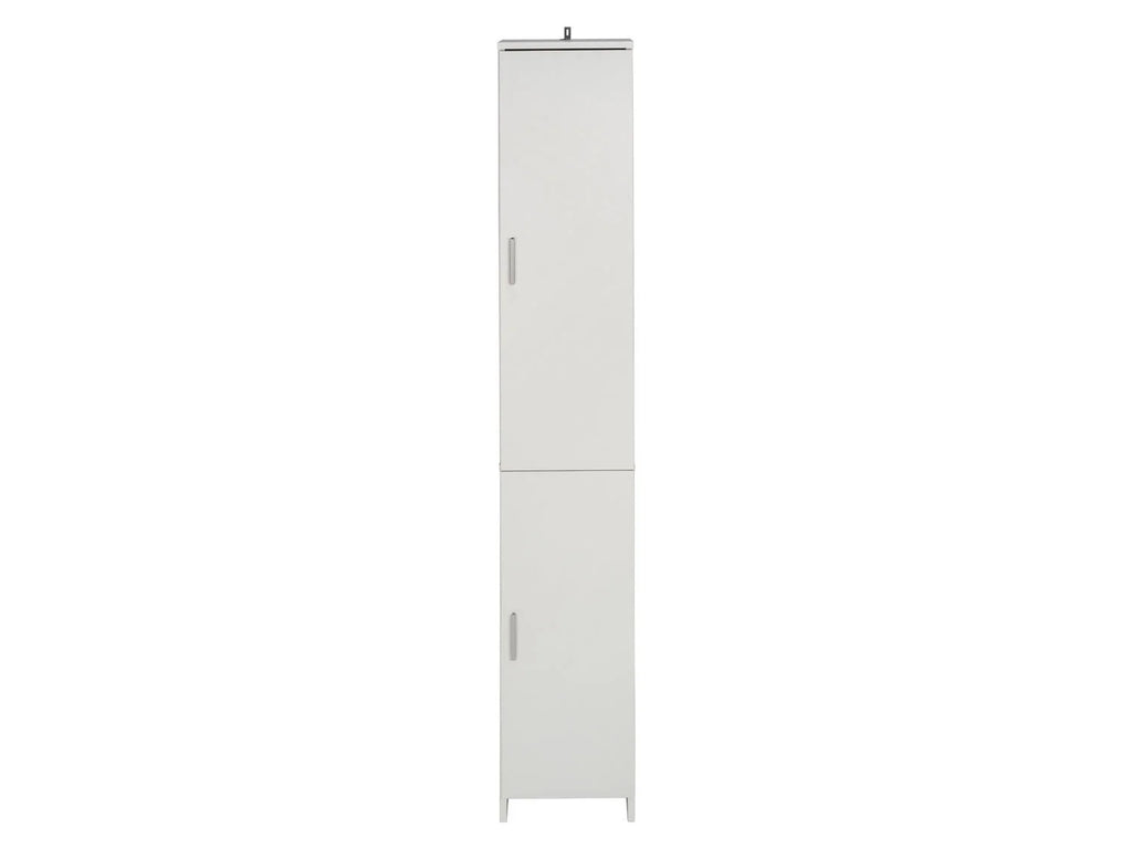 LIVARNO home Armoire d'appoint Liverpool, 32 x 190 x 25 cm, blanche